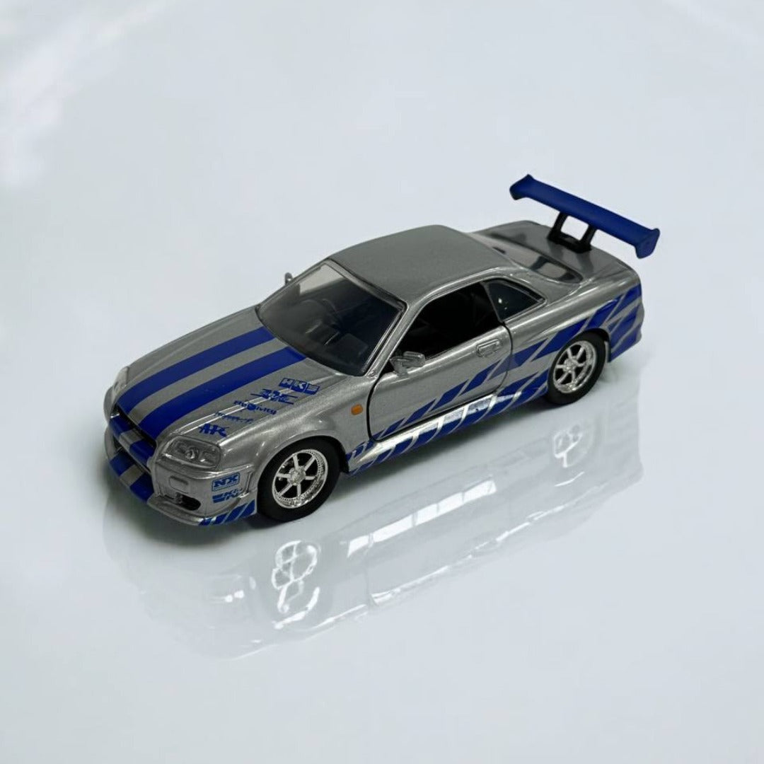 Nissan Skyline GT-R R34 de Brian 1:32 - Rápidos y Furiosos