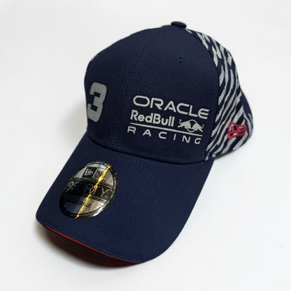 Gorra Red Bull Racing Azul #3 | Gorra Fórmula 1 Estilo Verstappen Ajustable