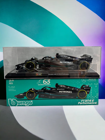 Mercedes F1 W14E Performance a Escala 1:24