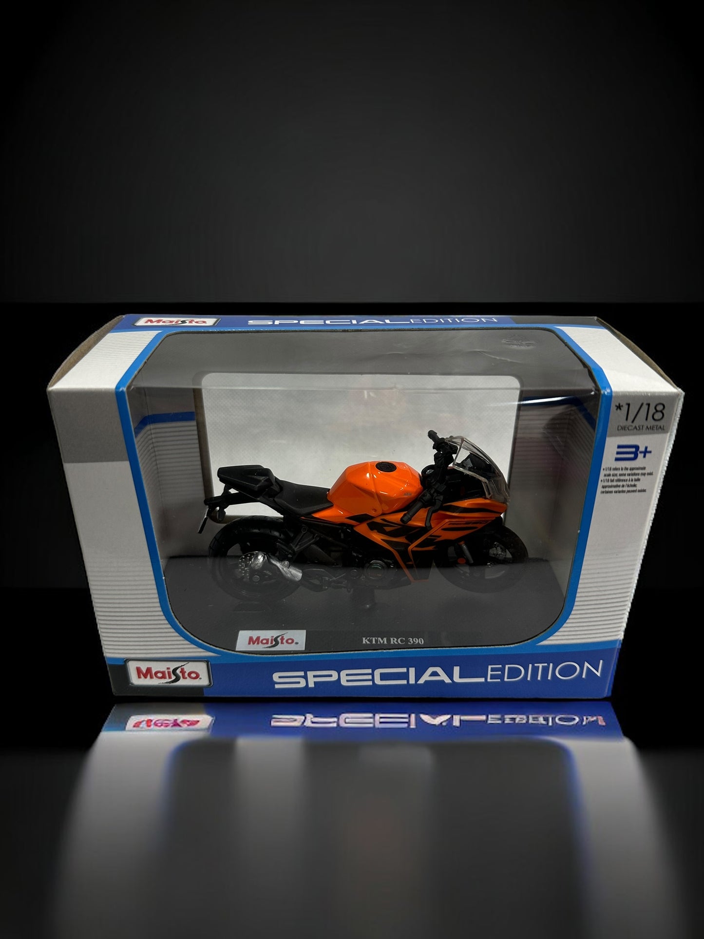 KTM RC390 - Escala 1:18