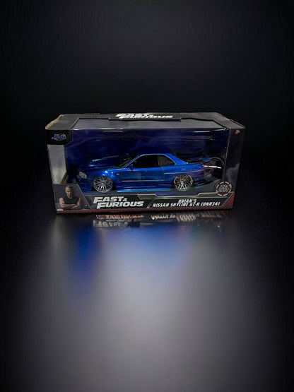 Brian's Nissan Skyline GT-R (BNR34) 1:24 - Rápidos y Furiosos